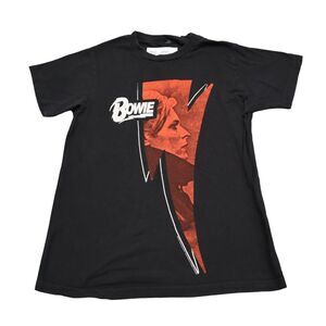 Tultex Shirt Mens Black Short Sleeve Crew Neck Graphic Print Pullover Tee